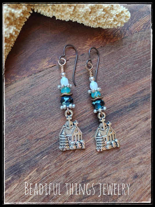 Night Church earrings