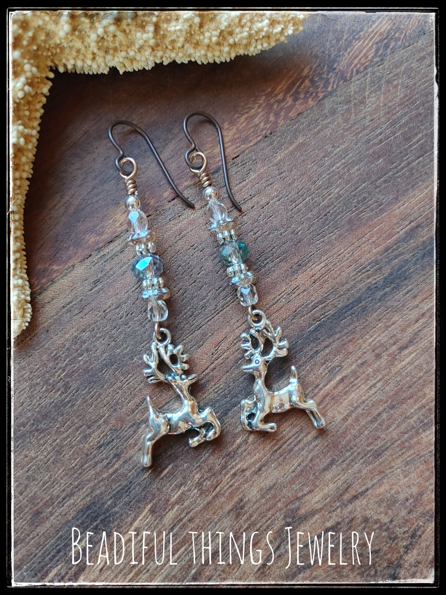 Reindeer earrings