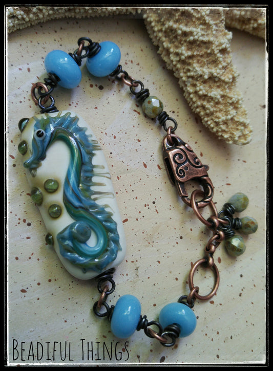 Seahorse bracelet