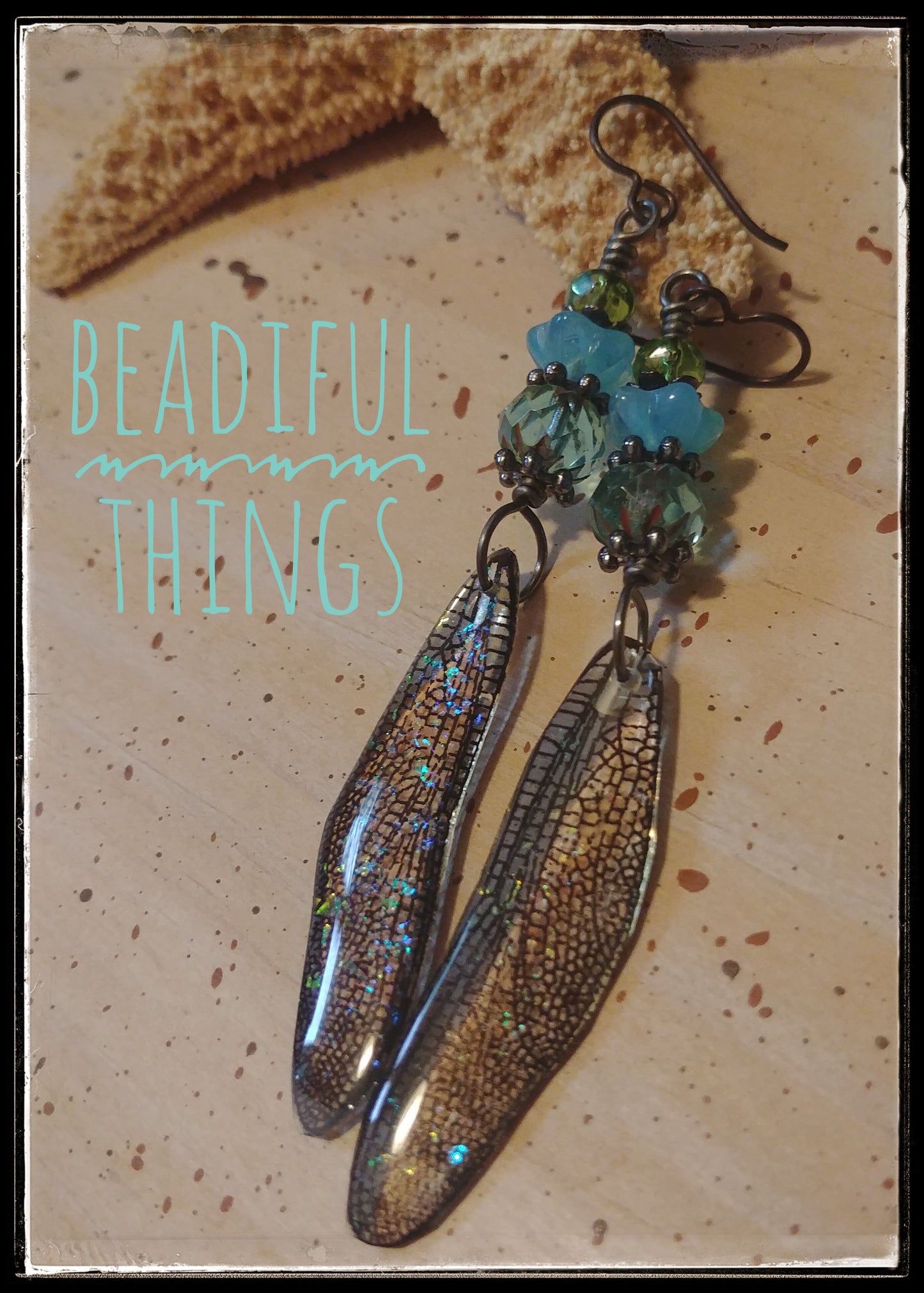 Dragonfly Wing earrings