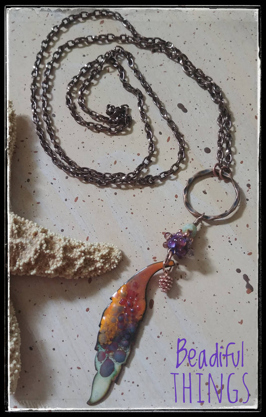 Fall Leaf necklace