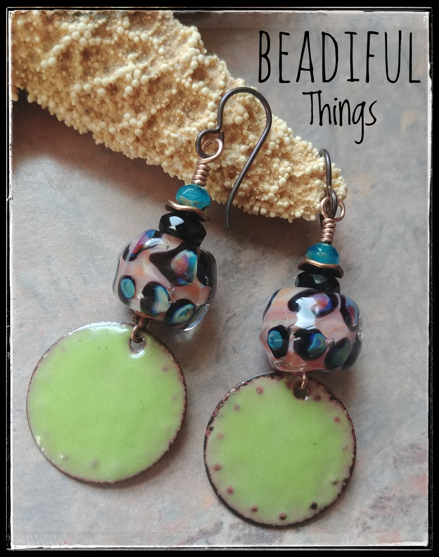 Whimsical Leopard earrings