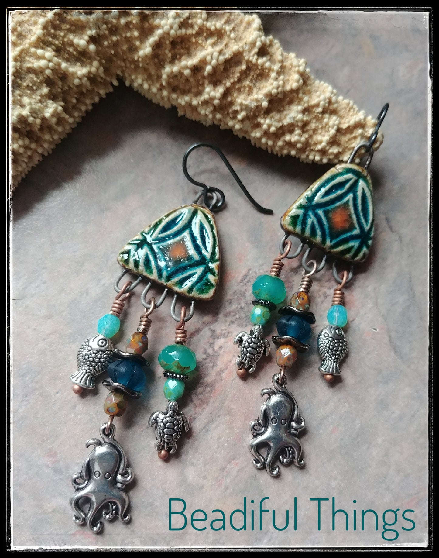 Ocean Creature earrings