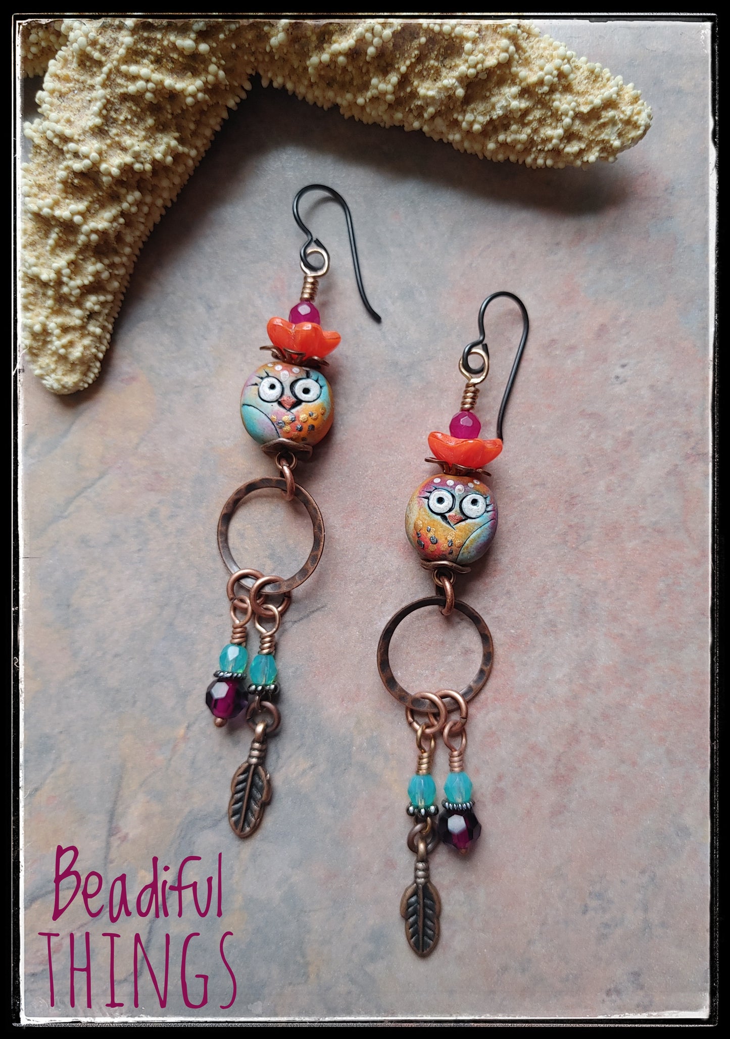 Owl earrings