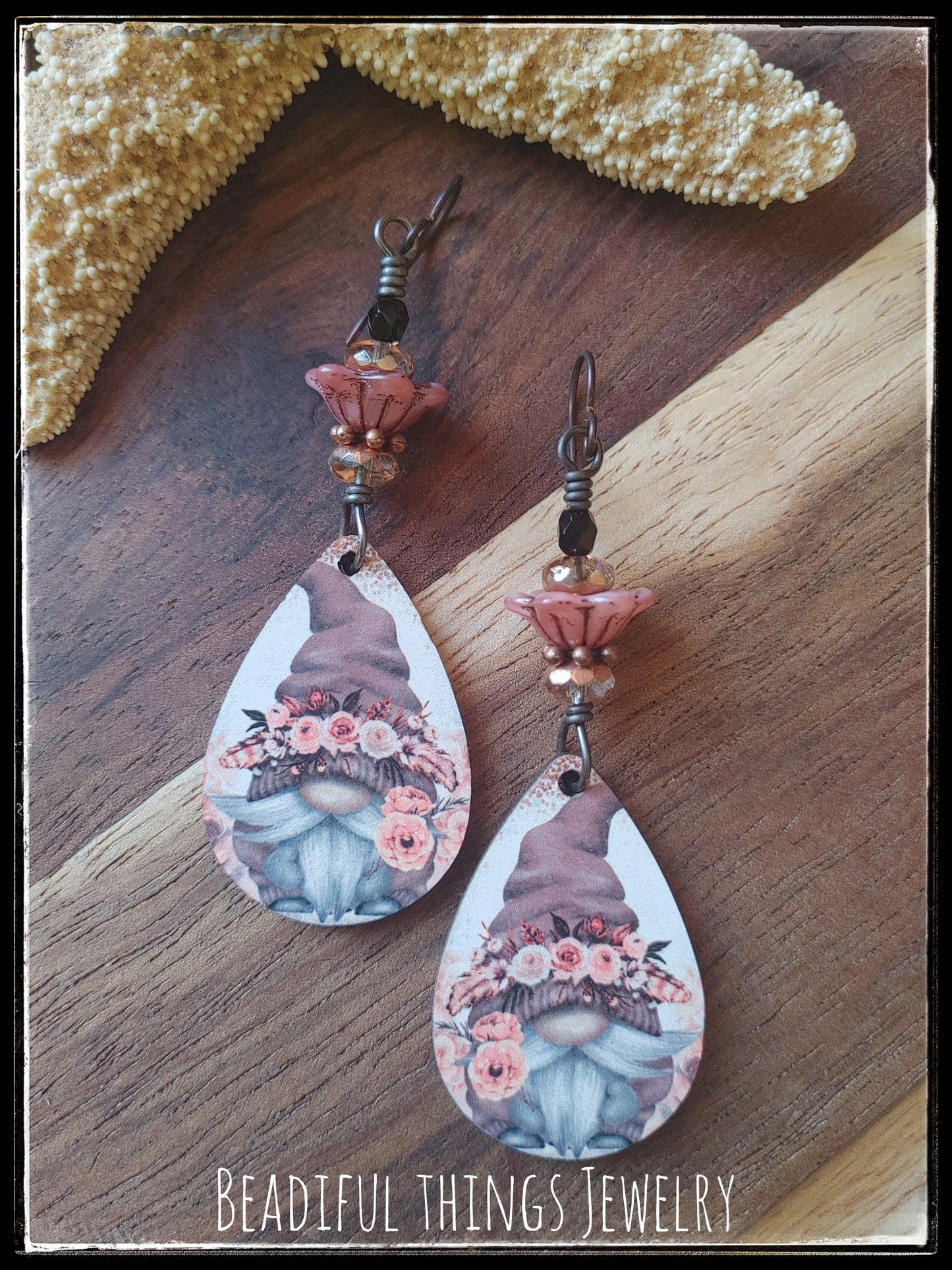 Fall Gnome earrings